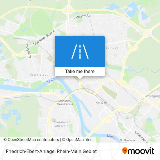 Карта Friedrich-Ebert-Anlage