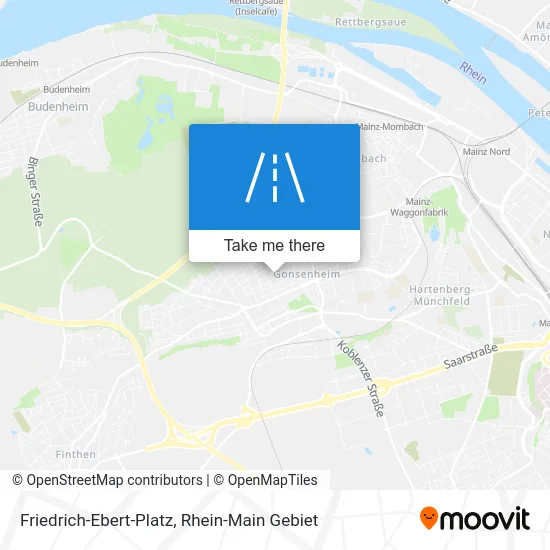 Карта Friedrich-Ebert-Platz