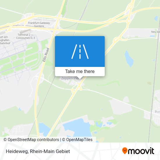 Карта Heideweg