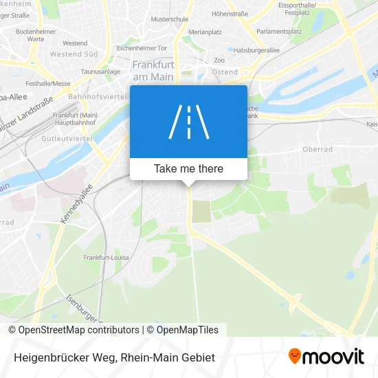 Карта Heigenbrücker Weg