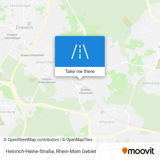 Карта Heinrich-Heine-Straße