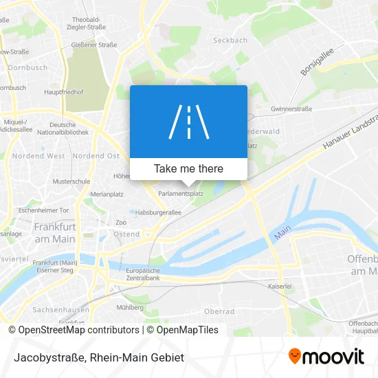 Карта Jacobystraße