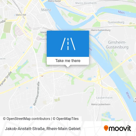 Карта Jakob-Anstatt-Straße