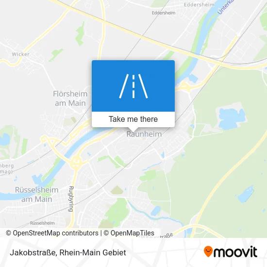 Карта Jakobstraße
