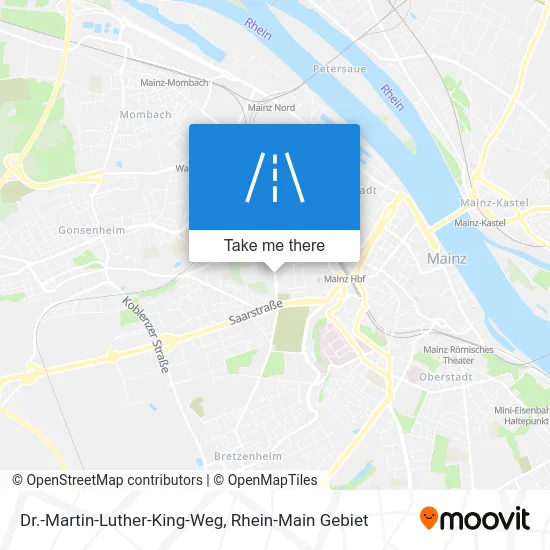 Карта Dr.-Martin-Luther-King-Weg