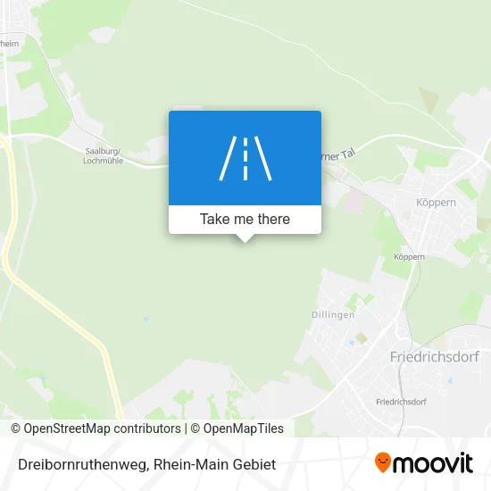 Карта Dreibornruthenweg