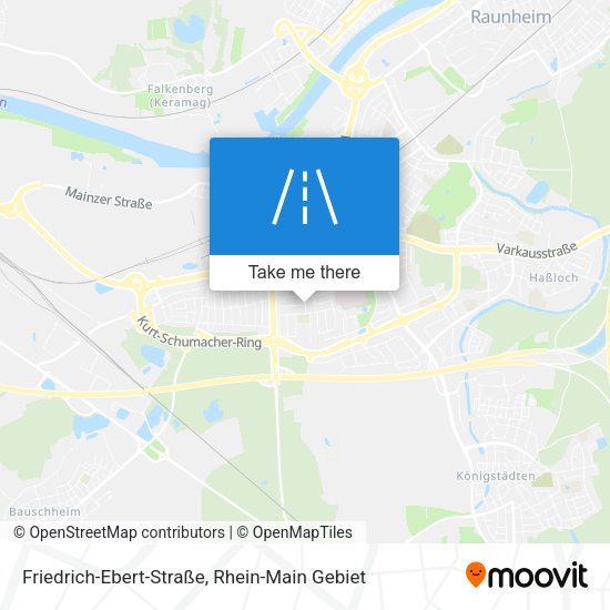 Friedrich-Ebert-Straße map