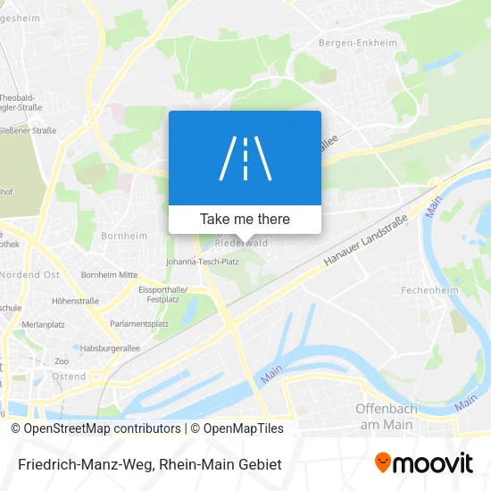 Карта Friedrich-Manz-Weg