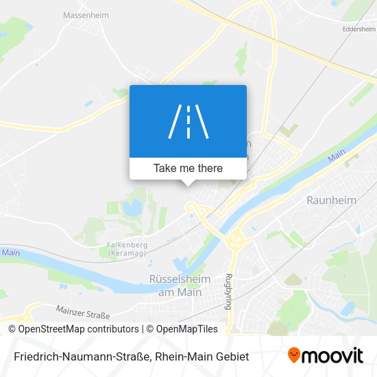 Friedrich-Naumann-Straße map