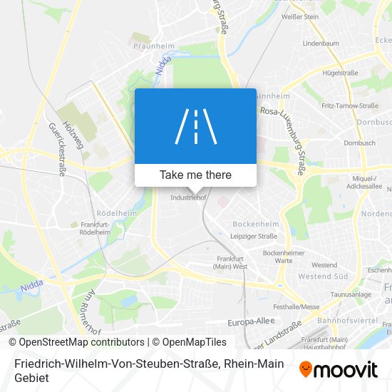 Friedrich-Wilhelm-Von-Steuben-Straße map