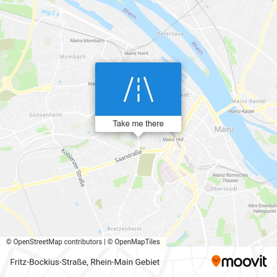 Карта Fritz-Bockius-Straße