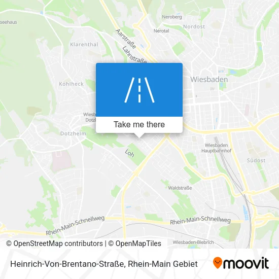 Карта Heinrich-Von-Brentano-Straße