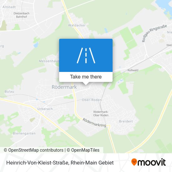 Heinrich-Von-Kleist-Straße map