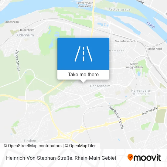 Карта Heinrich-Von-Stephan-Straße