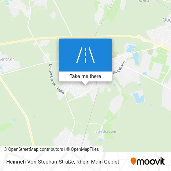 Heinrich-Von-Stephan-Straße map