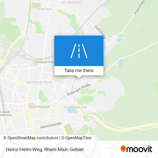Карта Heinz-Heim-Weg