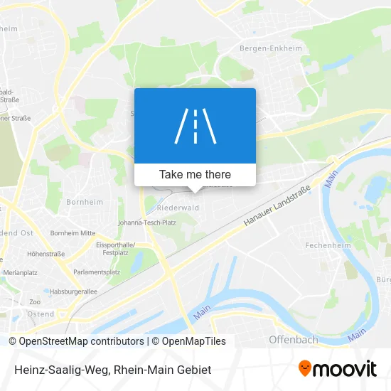 Карта Heinz-Saalig-Weg