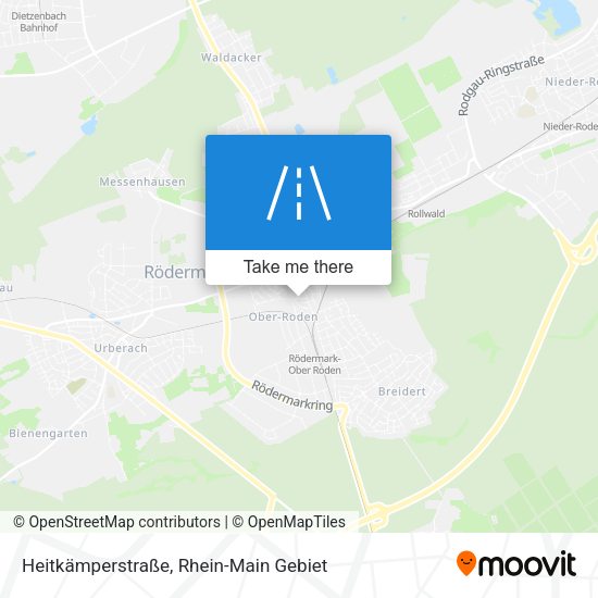 Heitkämperstraße map