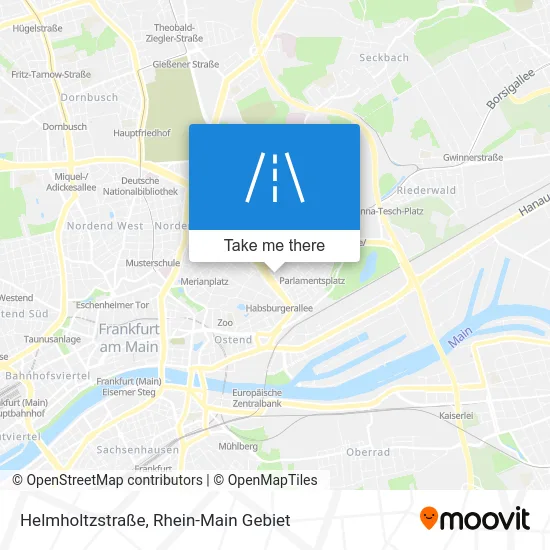 Карта Helmholtzstraße