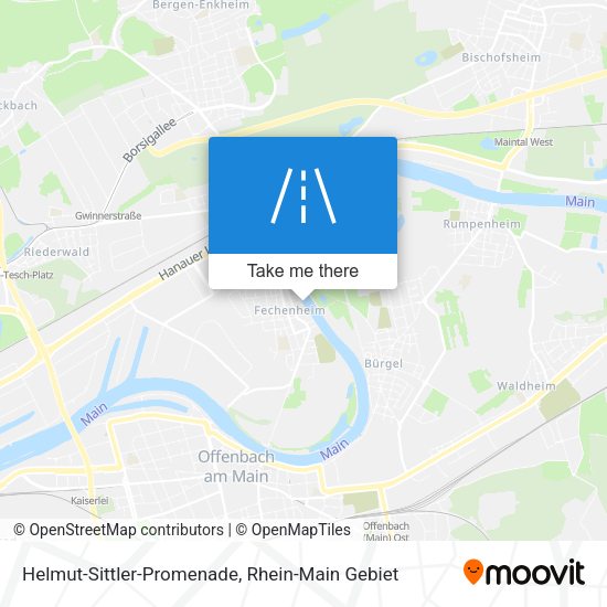 Helmut-Sittler-Promenade map
