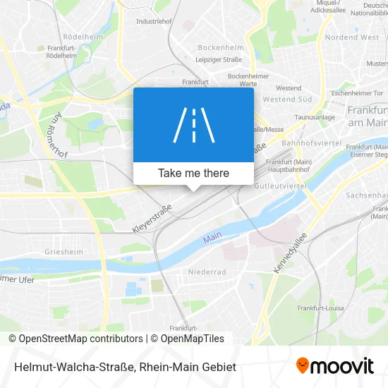 Карта Helmut-Walcha-Straße