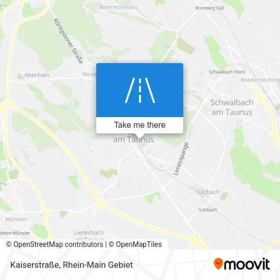 Карта Kaiserstraße