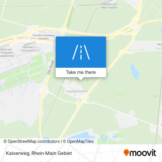Карта Kaiserweg