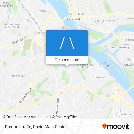 Карта Dumontstraße