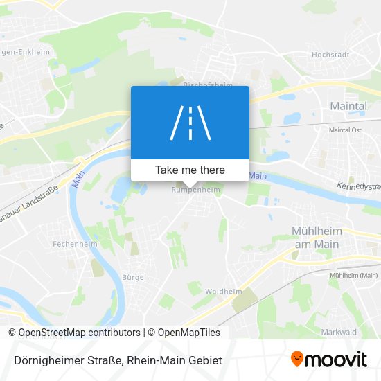 Dörnigheimer Straße map