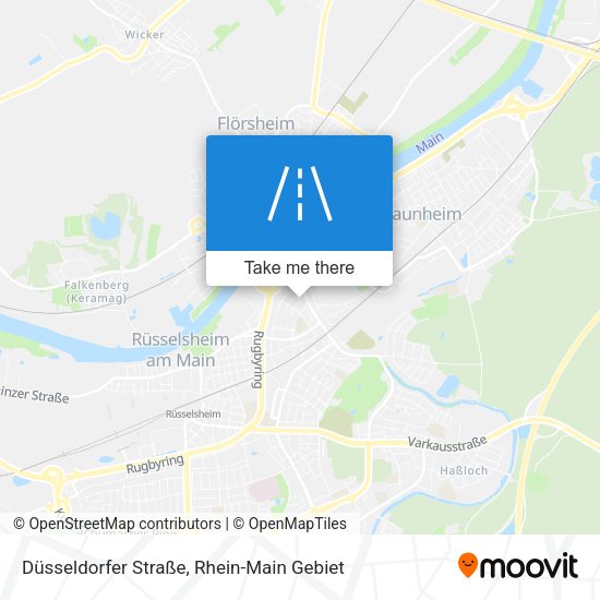 Düsseldorfer Straße map