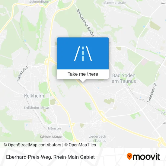 Карта Eberhard-Preis-Weg