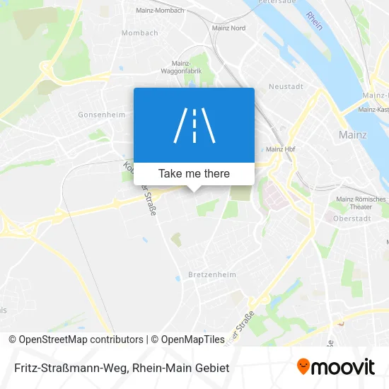 Карта Fritz-Straßmann-Weg