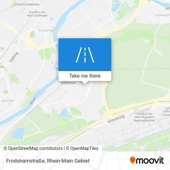 Карта Frodshamstraße