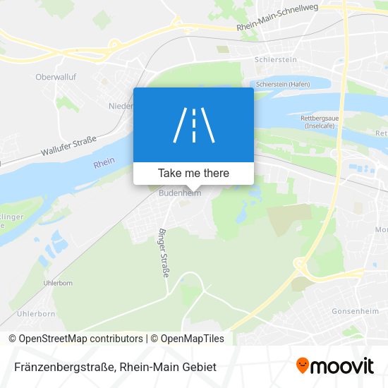 Fränzenbergstraße map