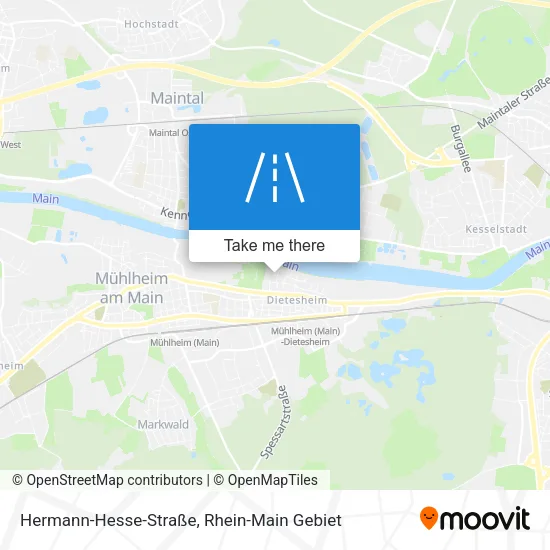 Карта Hermann-Hesse-Straße