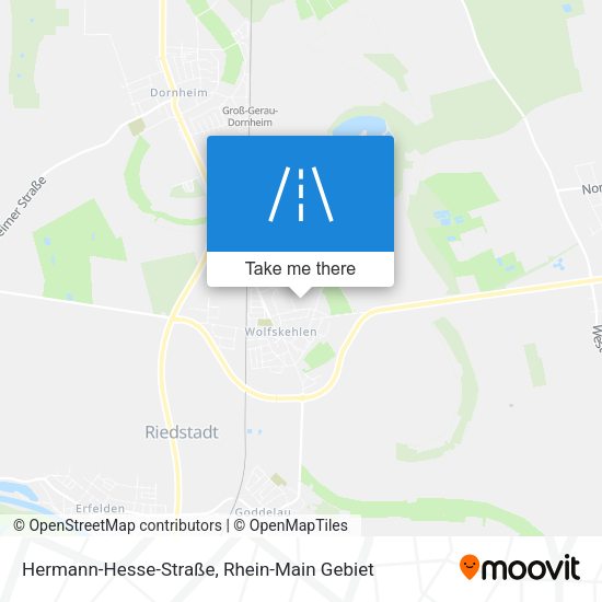 Hermann-Hesse-Straße map