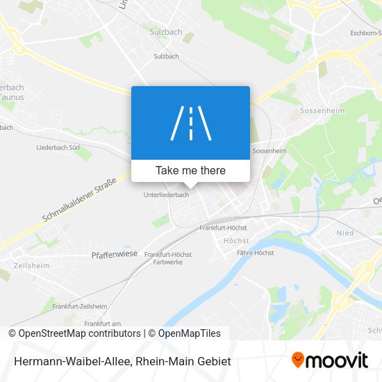 Hermann-Waibel-Allee map