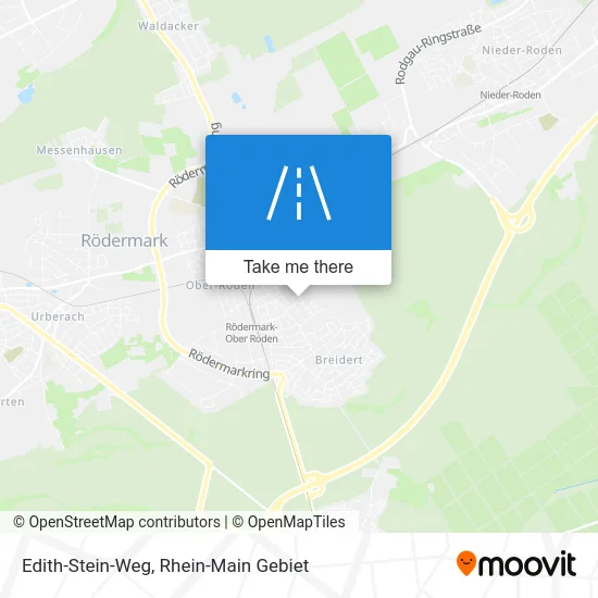 Карта Edith-Stein-Weg