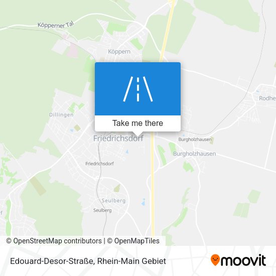 Edouard-Desor-Straße map