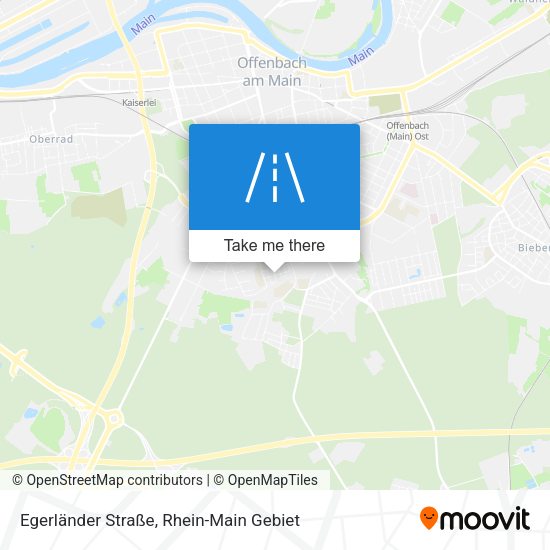 Egerländer Straße map
