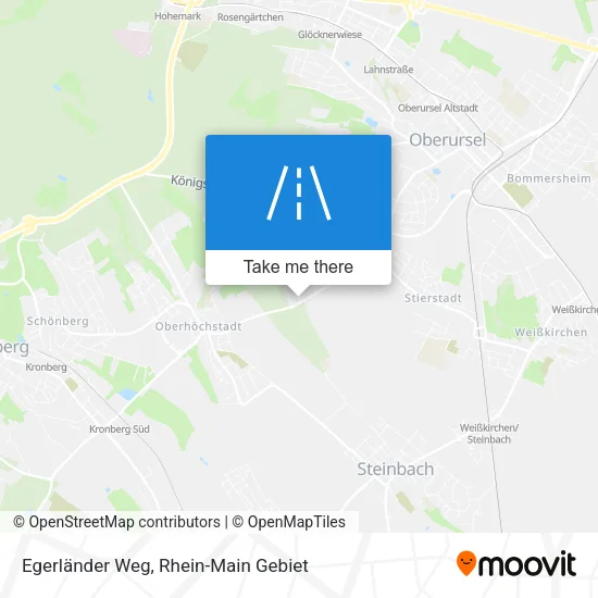 Карта Egerländer Weg