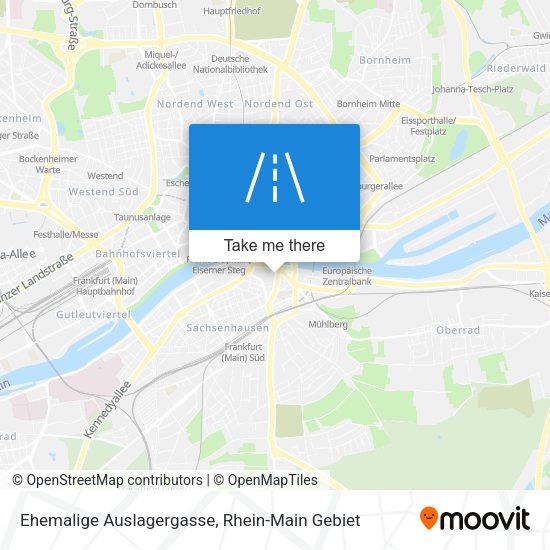 Ehemalige Auslagergasse map