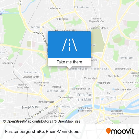 Fürstenbergerstraße map