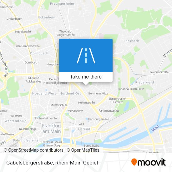 Gabelsbergerstraße map