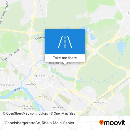 Карта Gabelsbergerstraße
