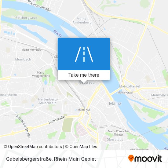 Gabelsbergerstraße map