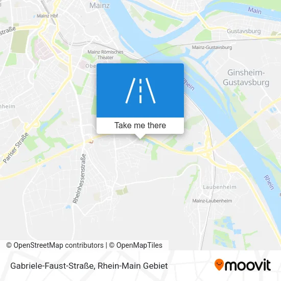 Карта Gabriele-Faust-Straße