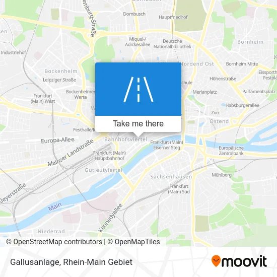 Карта Gallusanlage