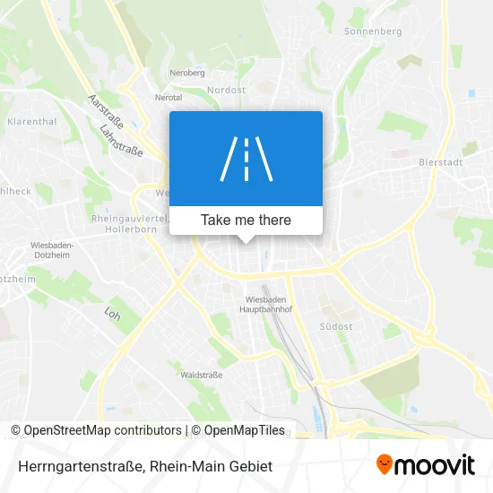 Карта Herrngartenstraße