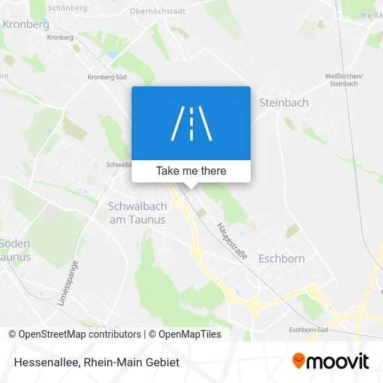 Карта Hessenallee